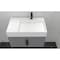 Castello Usa Amazon 30-inch Gray Right Vanity Set with White Top and Black Handles CB-MC-30G-BL-2056R-WH - alternate 5